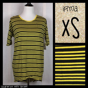 NWT LuLaRoe Irma Tunic - Stripes - XS